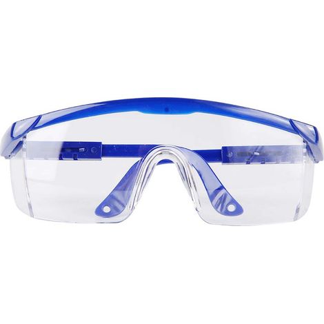 Lunettes de protection oculaire pour dentiste, anti-éclaboussures, travail clinique, vision claire, matériau plastique résistant, usage professionnel. (1/5)