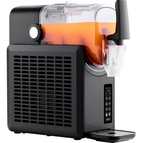 Mophorn Máquina de Granizados con Depósito de 2,6 L, Función de Autolimpieza y 5 Programas Preestablecidos para Bebidas Congeladas como Margaritas, Frappés y Batidos, Sin Necesidad de Hielo