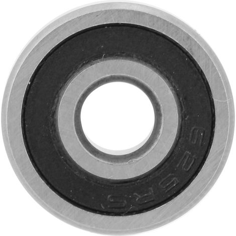 Lot de 10 roulements à billes en acier à gorge profonde prégraissés, étanches caoutchouc double face, Ø int 3/4/5/6mm Ø ext 10/13/16/19mm, modèles 623-626 2RS (1/5)