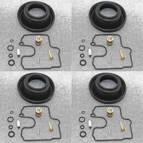Kit de réparation et de reconstruction de carburateurs pour moto Kawasaki ZX-6R ZX600J et Ninja ZX600 (2026 pièces) - Kit de réparation de carburateur à pointeau