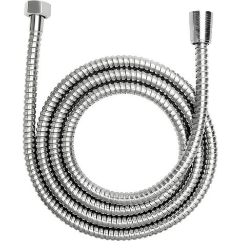 Flexible de douche de 2 mètres – Flexible de douche en acier inoxydable 304, raccords en laiton chromé, flexible de douche universel (1/5)