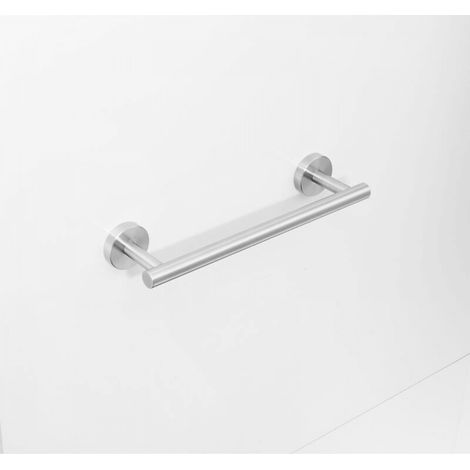 Porte-serviettes de salle de bain mural 40 cm, porte-serviettes de douche porte-serviettes en acier inoxydable SUS304 poli brossé porte-serviettes (1/3)
