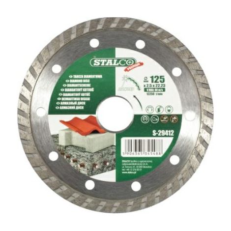 Stalco 115mm Premium Turbo Diamanttrennscheibe