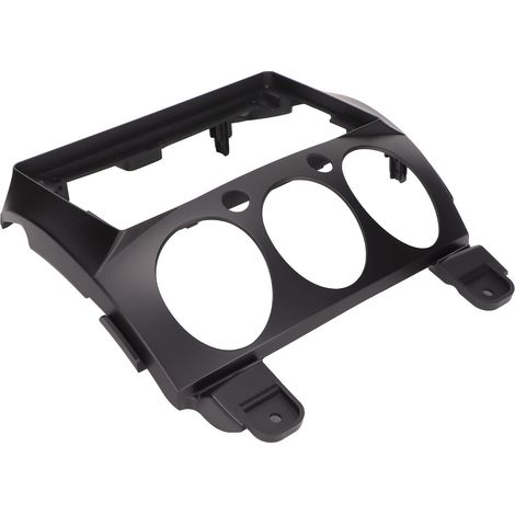 Navigationspanel-Rahmen, ABS-Armaturenbrettabdeckung, 2-DIN-Ersatz für Mazda 2 2007-2013 (1/5)