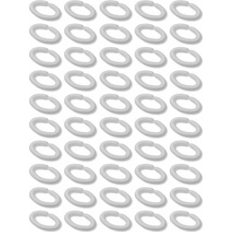 Packung mit 50 Anti-Pickering-Ringen (10 x 15 mm) – Für junges Geflügel – Schmerzfrei und wachstumshemmend – Zubehör für den Hühnerstall (1/5)