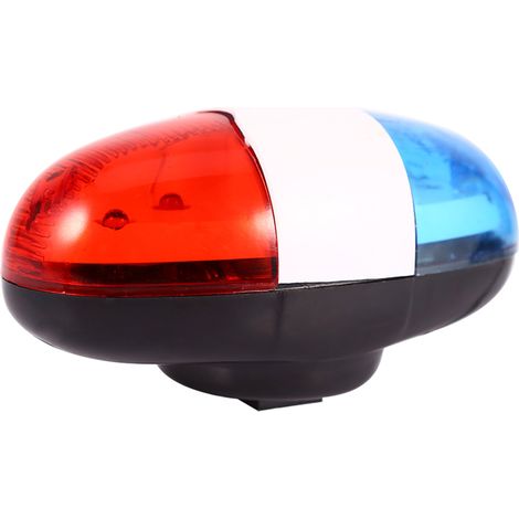 Lampe avant vélo 6 LED avec sonnette électrique, 4 boutons pour sécurité et accessoire d'avertissement pratique (1/5)