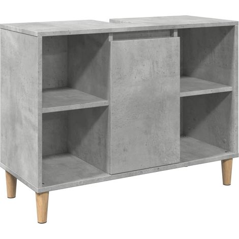 Maison Exclusive - Mueble de baño madera de ingeniería gris hormi