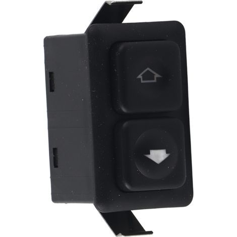 Interruptor de elevalunas eléctrico para coche, botón pulsador instantáneo de 5 pines para encendido/apagado de elevalunas eléctrico de coche de 12 V CC para E23 E24 E30 61311381205. (1/5)