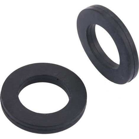 Lot de 12 rondelles de rechange en caoutchouc pour robinet de douche et tuyau d'eau (3/4") (1/5)