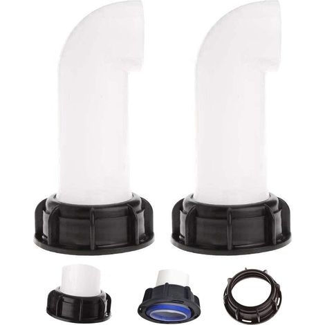 Connecteur cuve IBC 2 pouces – Accessoire drainage jardin – 2 pcs (1/4)