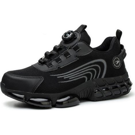 Chaussures de sécurité homme et femme 41 – Embout en acier, semelle en kevlar anti-perforation, légères et respirantes – Pour chantiers humides (1/4)