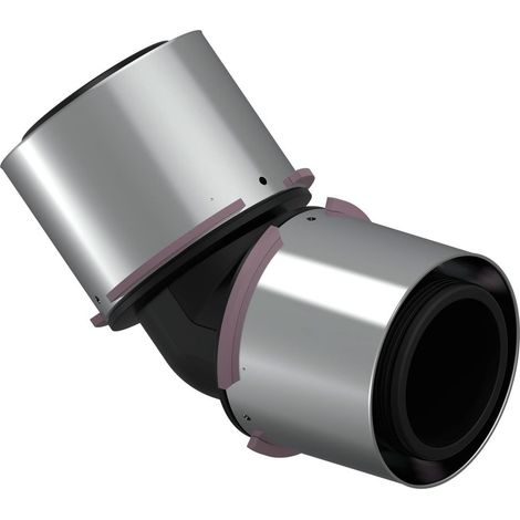 Uponor S-Press Verbund-Winkel 45 Grad, 75x75mm, PPSU