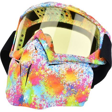 Outdoor-Radbrille, beschlagfrei, winddicht, Schutzmaske, Augenschutz, gelb (1/5)