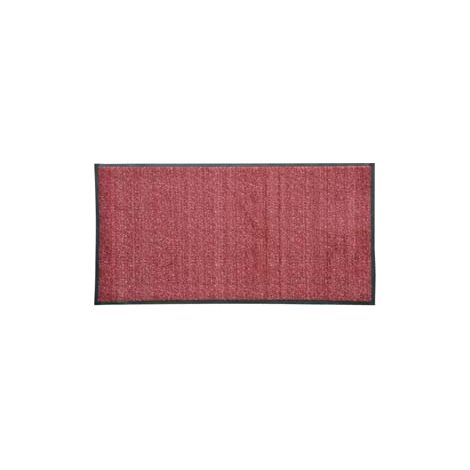 ZERBINO ASCIUGAPASSO RETTANGOLARE IN POLIESTERE ROSSO SCURO cm.60x90 XTRA