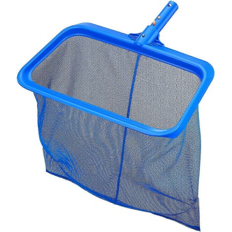 Épuisette profonde bleue pour bassins, idéale pour ramasser feuilles, insectes et débris. Convient aux bassins, fontaines, spas et baignoires.-AquaForge (1/4)