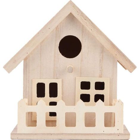 Nids d'oiseaux en bois suspendus en plein air, perroquets, boîte d'élevage au repos, décoration