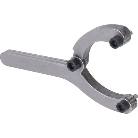 Clé à ergots pour écrou de presse-étoupe en acier allié, finition soignée, clé réglable avec broches pour démontage de vérin hydraulique