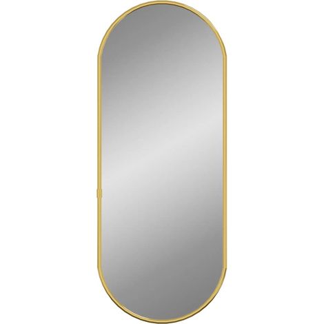 Maison Exclusive - Specchio da Parete Dorato 50x20 cm Ovale (1/5)