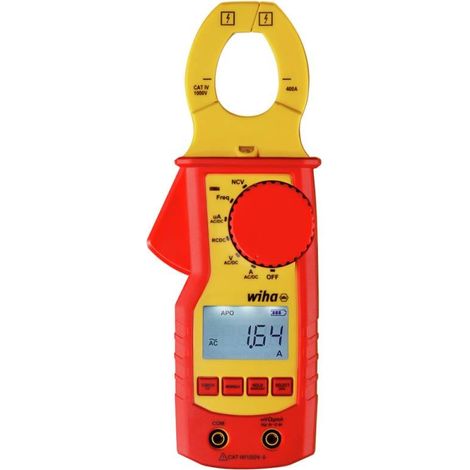 Pince Ampèremétrique Jusqu'à 1000 V AC CAT IV avec 2 Piles AAA Incluses
