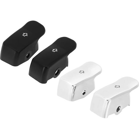 Capuchon d'extension pour commutateur de clignotant compatible avec Softail FLST FXDXL ABS améliore la portée et la reconnaissance du signal (blanc) (1/5)