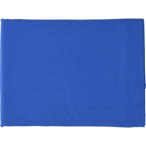 VIVARAISE - Drap plat bleu céleste en coton bio 260 x 310 cm - La Cerise sur le Gâteau (1/2)