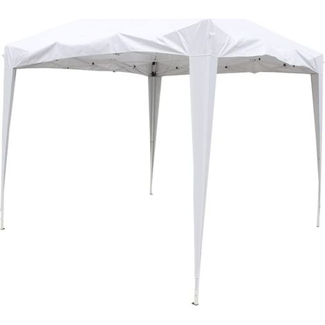 Garden Tent Gazebo Top Cover Roof Replacement Fabric Canopy 2x2m White