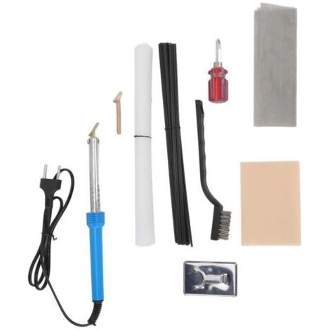 kit de soudure en plastique pour réparation de surface Kit de réparation de soudure en plastique Blanc Noir Tiges en Haute Qualité (1/4)
