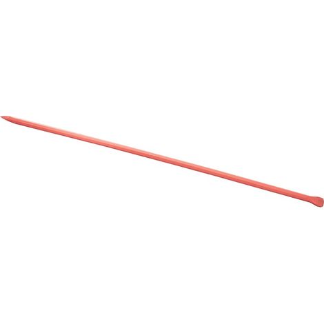 Barre à mine acier trempé 45 HRC – 1 250 mm x 22 mm – Revêtement epoxy pour protection contre corrosion – Outil de démolition BTP – Wilmart