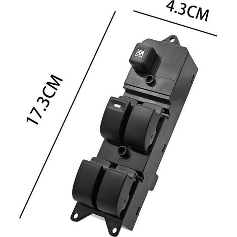 La référence MR587942 correspond à un interrupteur de lève-vitre électrique compatible avec les modèles Mitsubishi Lancer 2008-2009. Il commande le fonctionnement des vitres électriques et sert d'inte (1/4)