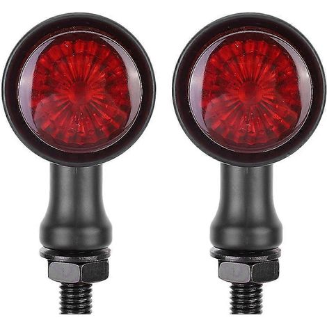 Paar 12V Retro-Blinker-LED-Anzeigelampen passend für Yamaha (1/5)