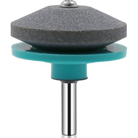 Affûteur de lames de tondeuse – Kit monobloc – Acier sablé durable – Affûtage rapide sans démontage – Convient aux lames métalliques (1/4)