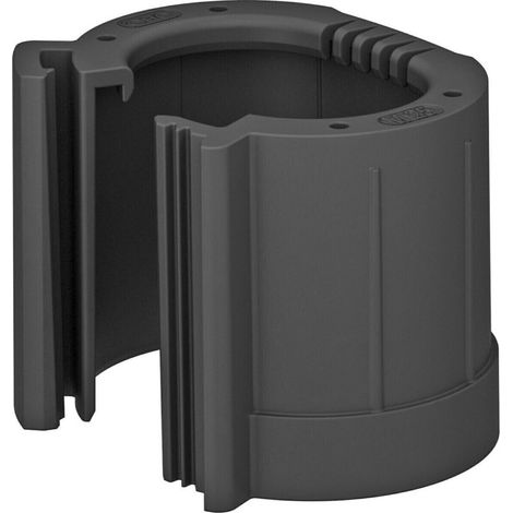 OBO Bettermann Vertr Rohrendtülle teilbar M40, PE, sw 129 TB M40 (1/3)