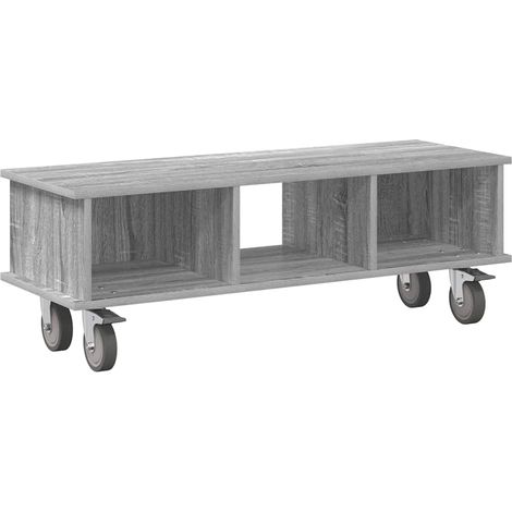 Maison Exclusive - TV-Ständer Graues Sonoma 100 x 35 x 35 cm Holz