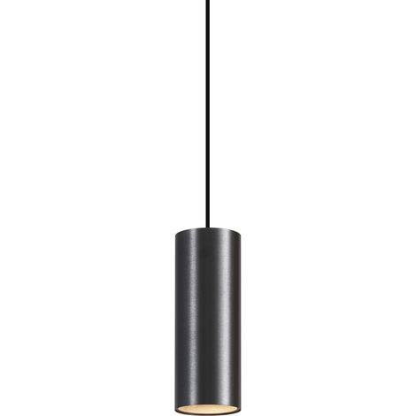 Modern Pendant Lamp Gunmetal GU10 50mm - Tubo (1/5)