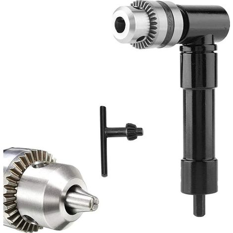 Adaptateur de Perceuse d'Angle professionnel à Changement rapide pour perçage dans les Espaces Étroits (1/5)