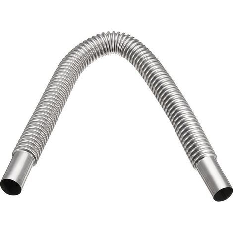 Tuyau d'échappement De Chauffage Acier Inoxydable Argent 60cm Pour Voiture (1/4)