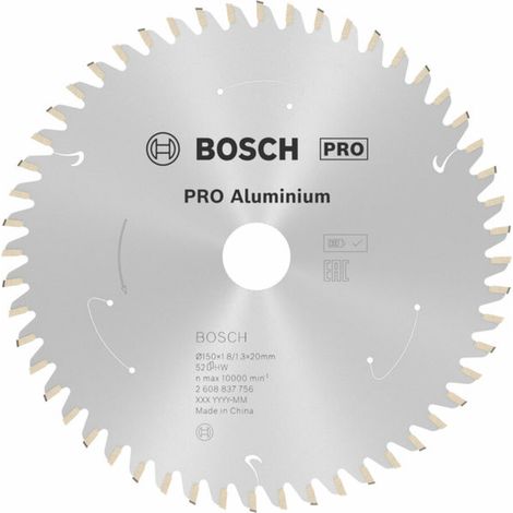 Bosch PRO Aluminium cordless Kreissägeblatt, 150 x 1,8 x 20 mm, T52 (1/5)