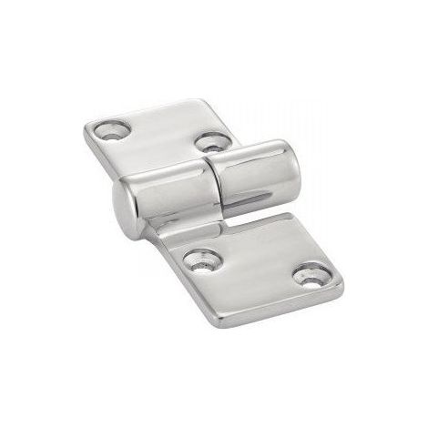 Charnière dégondable Gauche Inox A4 92X36 - 1 pièce