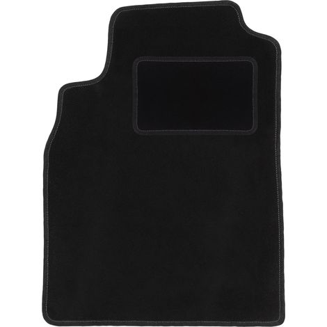 Alfombrilla de conductor negra para Nissan Almera N16 hatchback (2000-2006) (1/5)