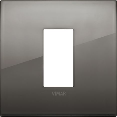 VIMAR - 19641.09 Placca Classic 1M cromo nero