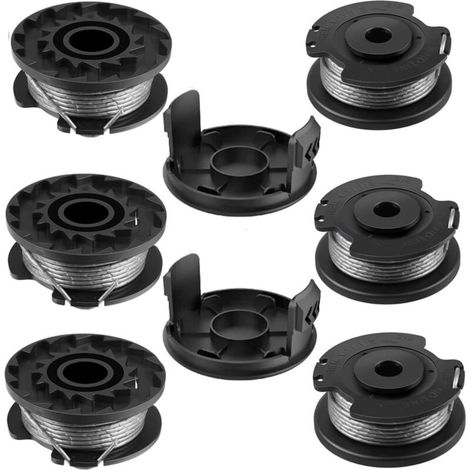 Spool for BOSCH. 6+2 replacement nylon spools F016800569/F016800385. Spool for Bosch EasyGrassCut. Compatible with 23SL/26S (diameter 1.65 mm, length 4.9 m). (1/5)