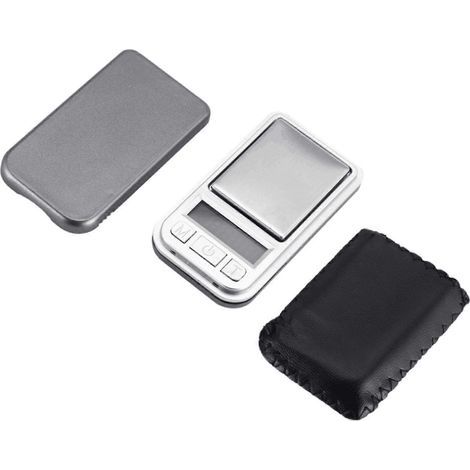Mini bilancia elettronica digitale tascabile, precisione 0,01 g, ideale per gioielli (200 g). - AquaForge (1/5)