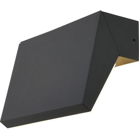 Litecraft Yara Up or Down Outdoor Wall Light 13 Watt Integrated LED - Anthracite (1/5)