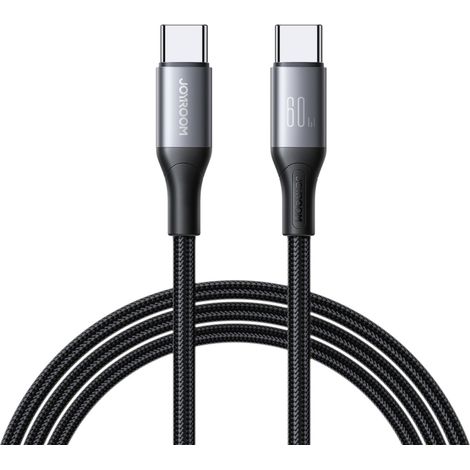 Joyroom S-A28 Blitzgerät Serie 60W USB-C - USB-C-Kabel 2m - schwarz (1/4)