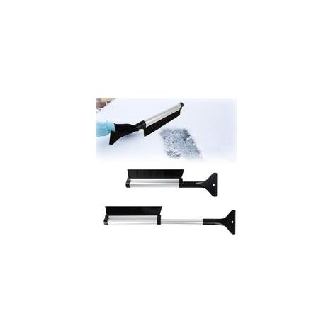 Grattoir à Glace,Grattoir à Neige pour Pare-Brise de Voiture,Brosse à Neige 2 en 1,60cm Balai d'hiver Extensible Balais à Neige avec Poignée Ergonomique,Pelle à Neige,Gratte-Givre pour SUV Cami