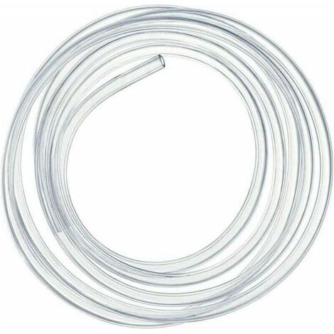Tuyau en PVC souple transparent de 2 mètres, flexible de pression de 16 × 20 mm.- (1/5)