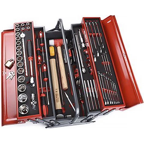 Mallette à outils Mécanique RS PRO, Jeu de 82 pièces ( Prix pour 1 Jeu ) (1/2)