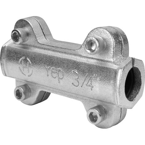 Cornat Reparatur-Dichtschelle verzinkt 3/4 Temperguss, verzinkt, 3/4 Rohrschellen