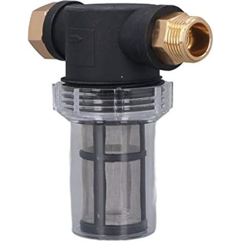 Préfiltre à sédiments pour eau d'entrée de maison entière, filtre pour tuyau d'arrosage et nettoyeur haute pression, filtration d'eau en ligne (1/5)