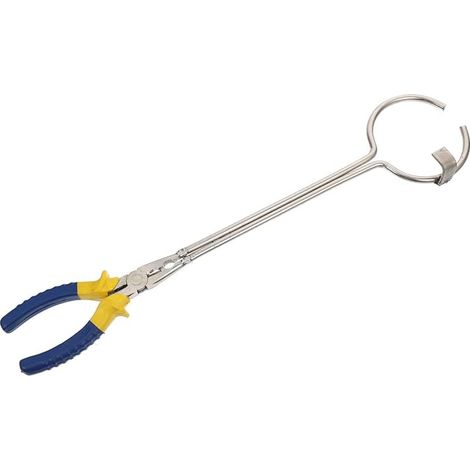 Outil de Fonderie de Métaux Pince à Creuset en Plastique, Conçu pour Fusion de Bijoux et Affinage Métallique, Facile à Porter et Stocker (1/5)